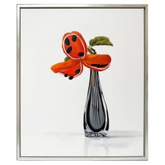 Native Peanut Flower #2 in Vase oil painting 2024 by Tarn McLean