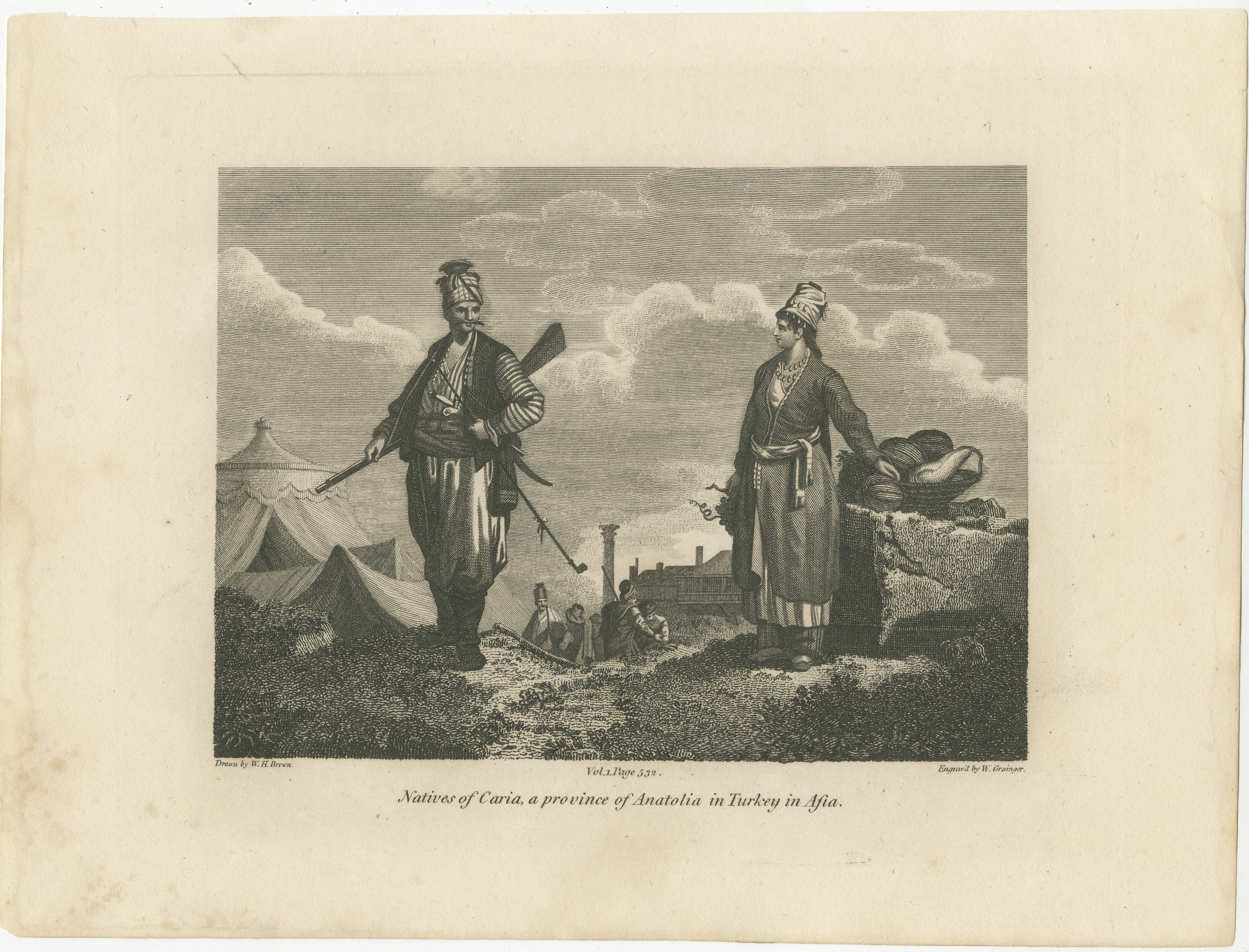 The engraving titled 