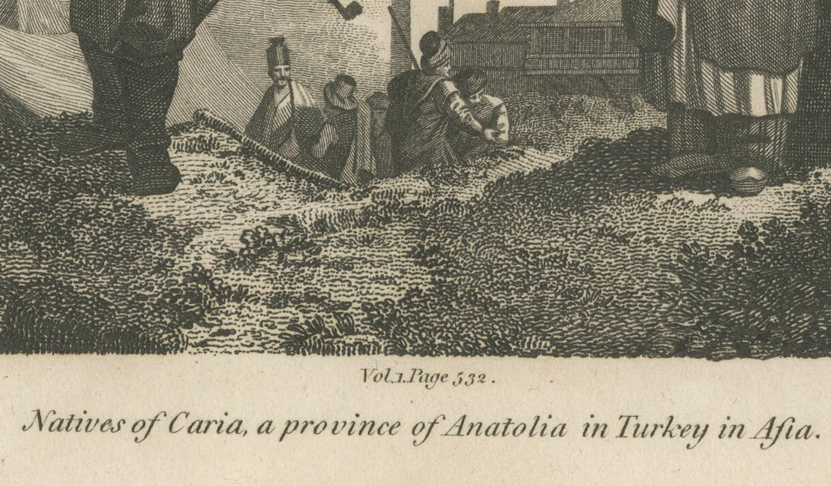 Natives Of Caria, A Province Of Anatolia In Turkey In Asia, 1801