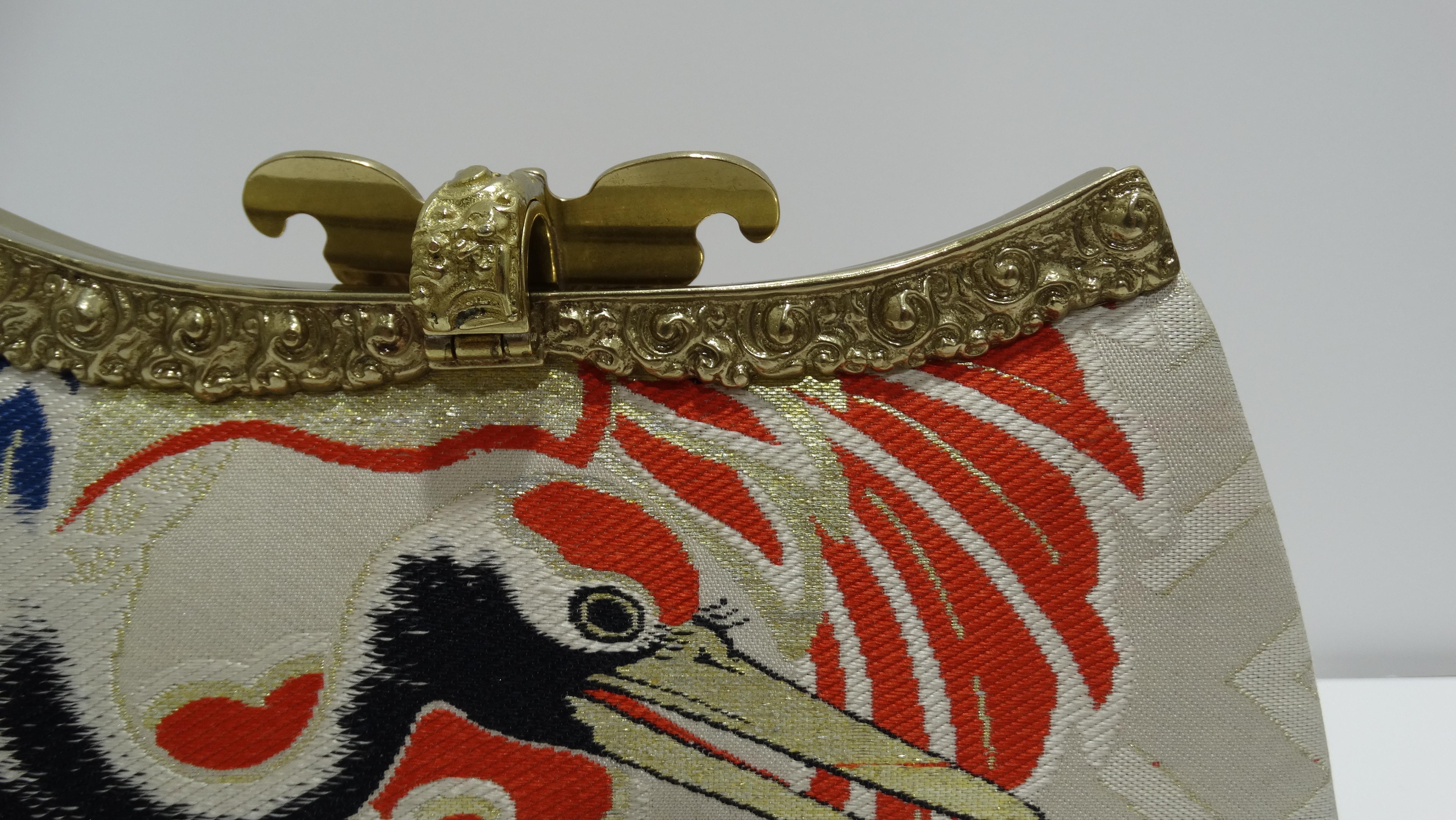 Women's or Men's Natori Crane Clutch