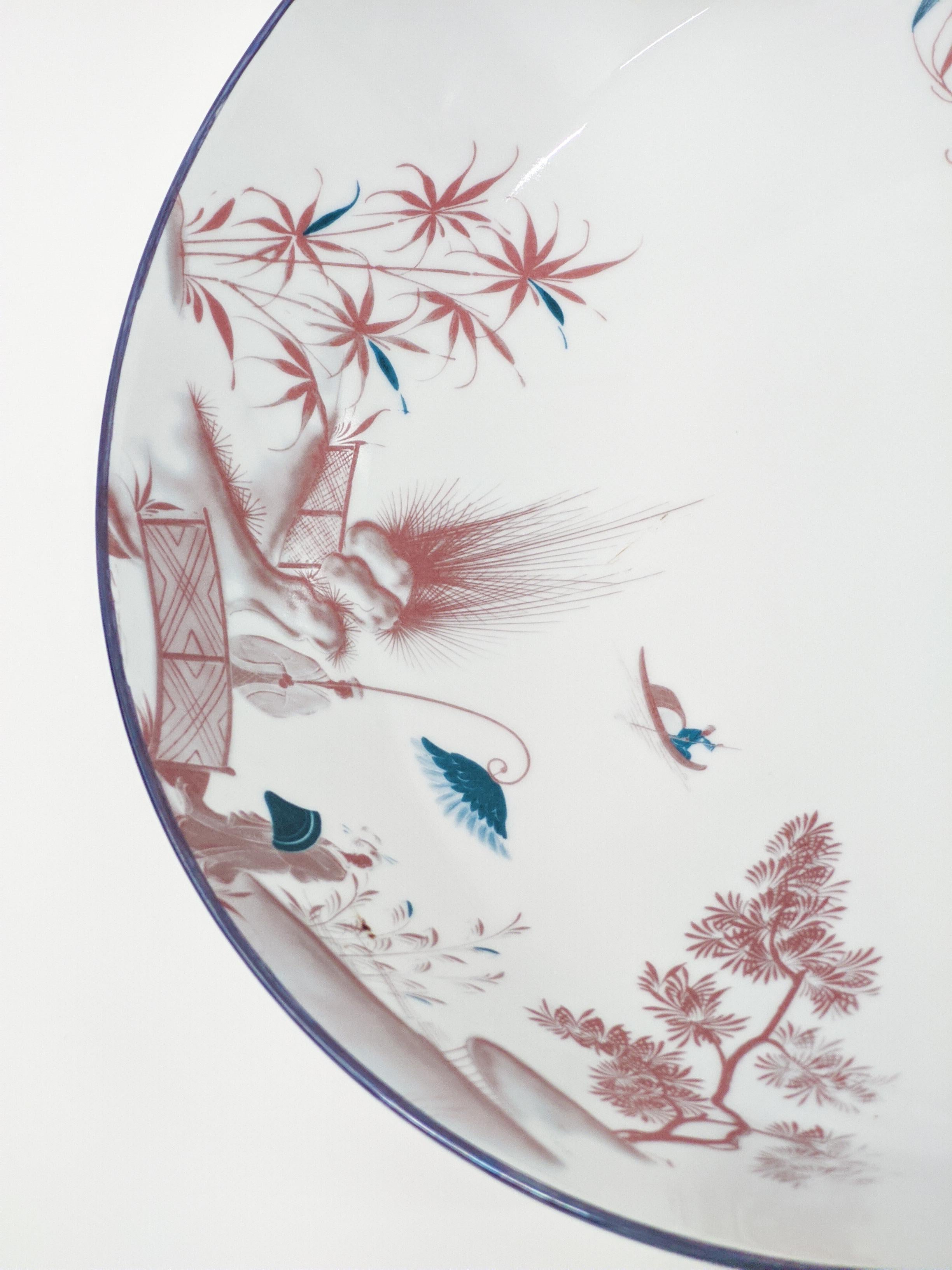 Autre Natsumi, bol contemporain en porcelaine décorée Design by Vito Nesta  en vente