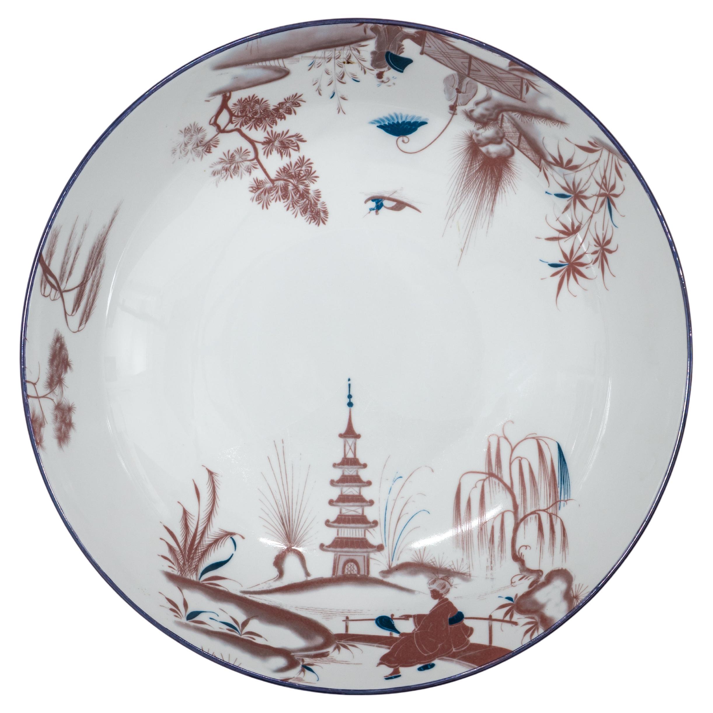 Natsumi, Contemporary Decorated Porcelain Bowl Design by Vito Nesta