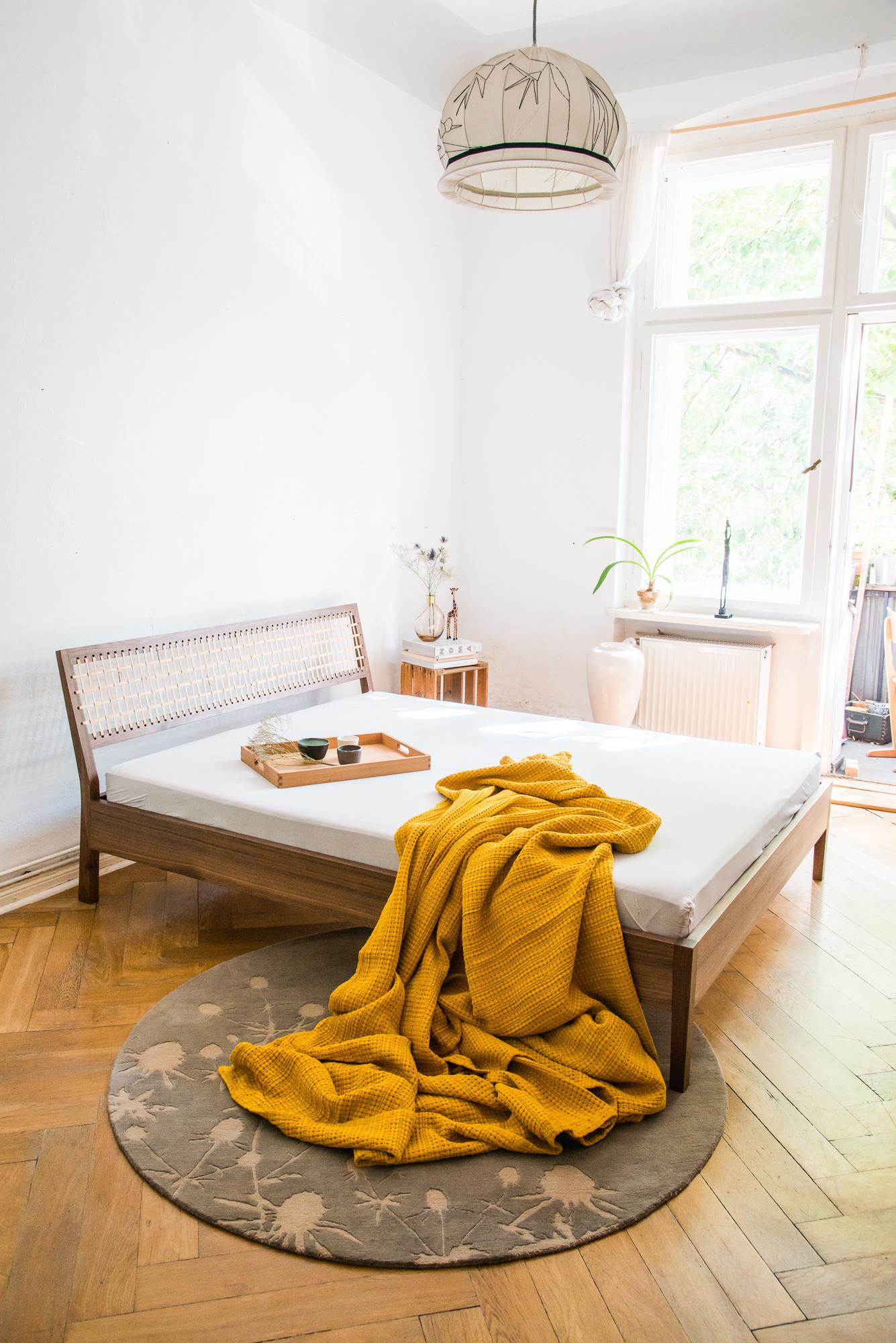 Austrian Natú Bed by Frau Caze For Sale
