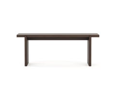 Organic modern style Natur Console made with walnut, Handmade by Stylish Club