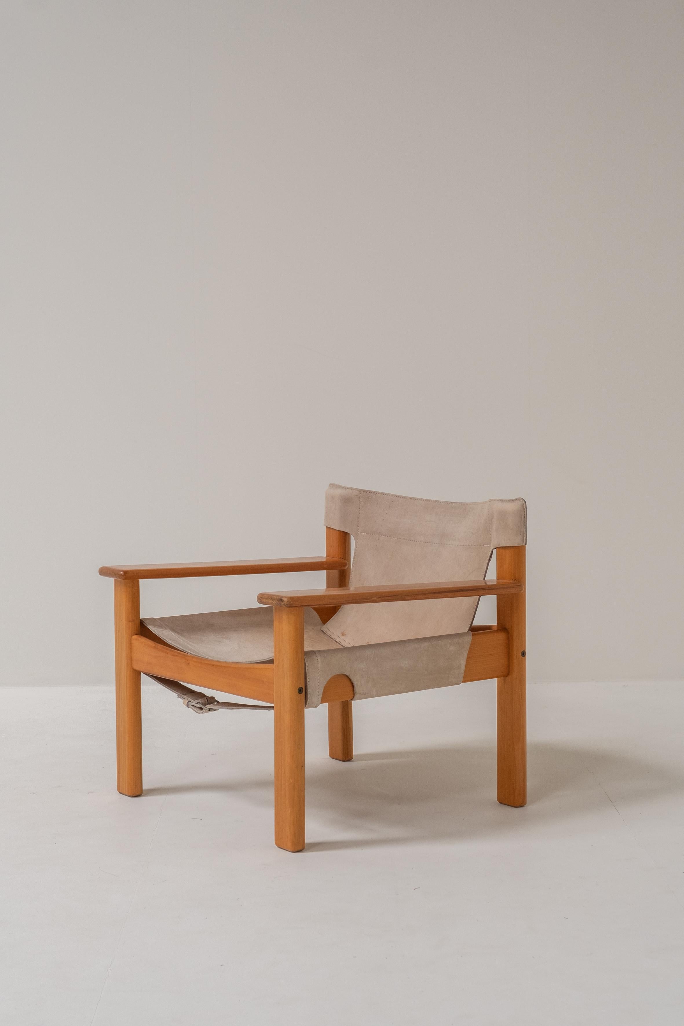 Natura armlehnenstuhl von karin mobring für ikea, schweden, 1970er

der von karin mobring in den 1970er jahren für ikea entworfene sessel natura ist ein klassisches beispiel für skandinavisches modernes design - schlicht, funktional und aus