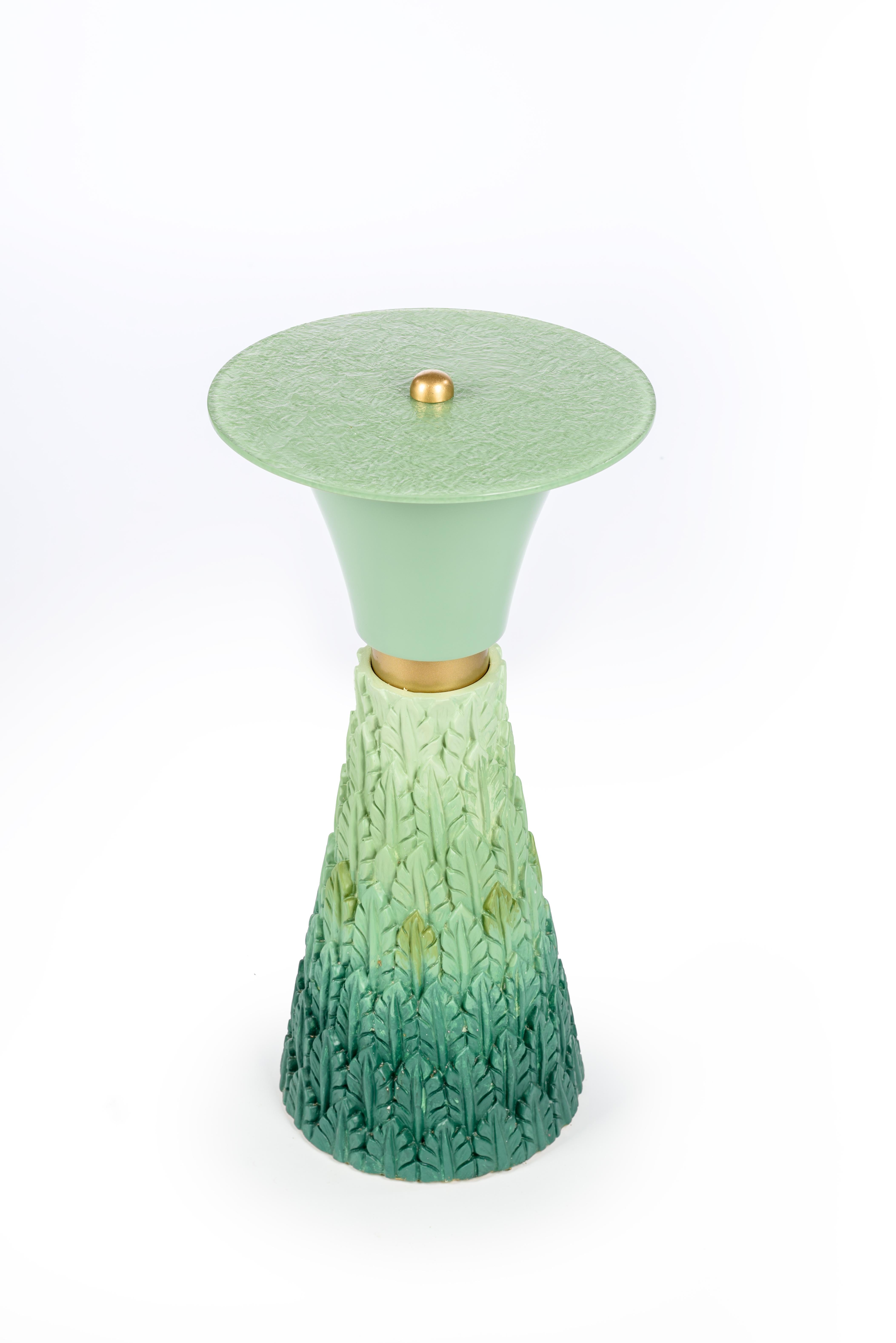 Contemporary Natura Cone Side Table For Sale