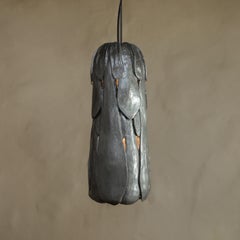 Natura Flora Long Ceramic Pendant Lamp by Makhno