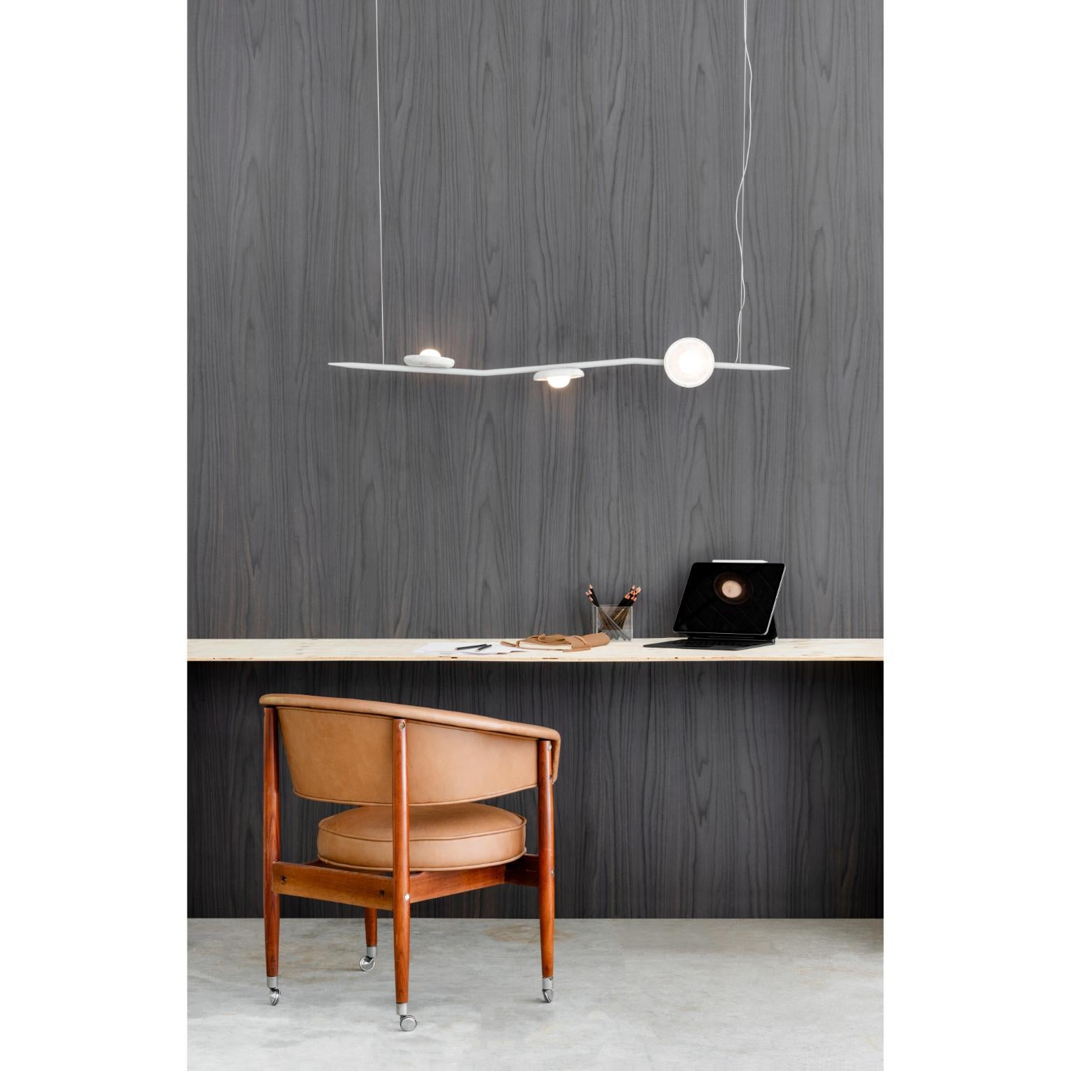 Altro Lampada a sospensione Natura Horizontal 120 di WJ Luminaire in vendita