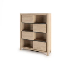 Natura Library w/ 4 Doors and 4 Niches