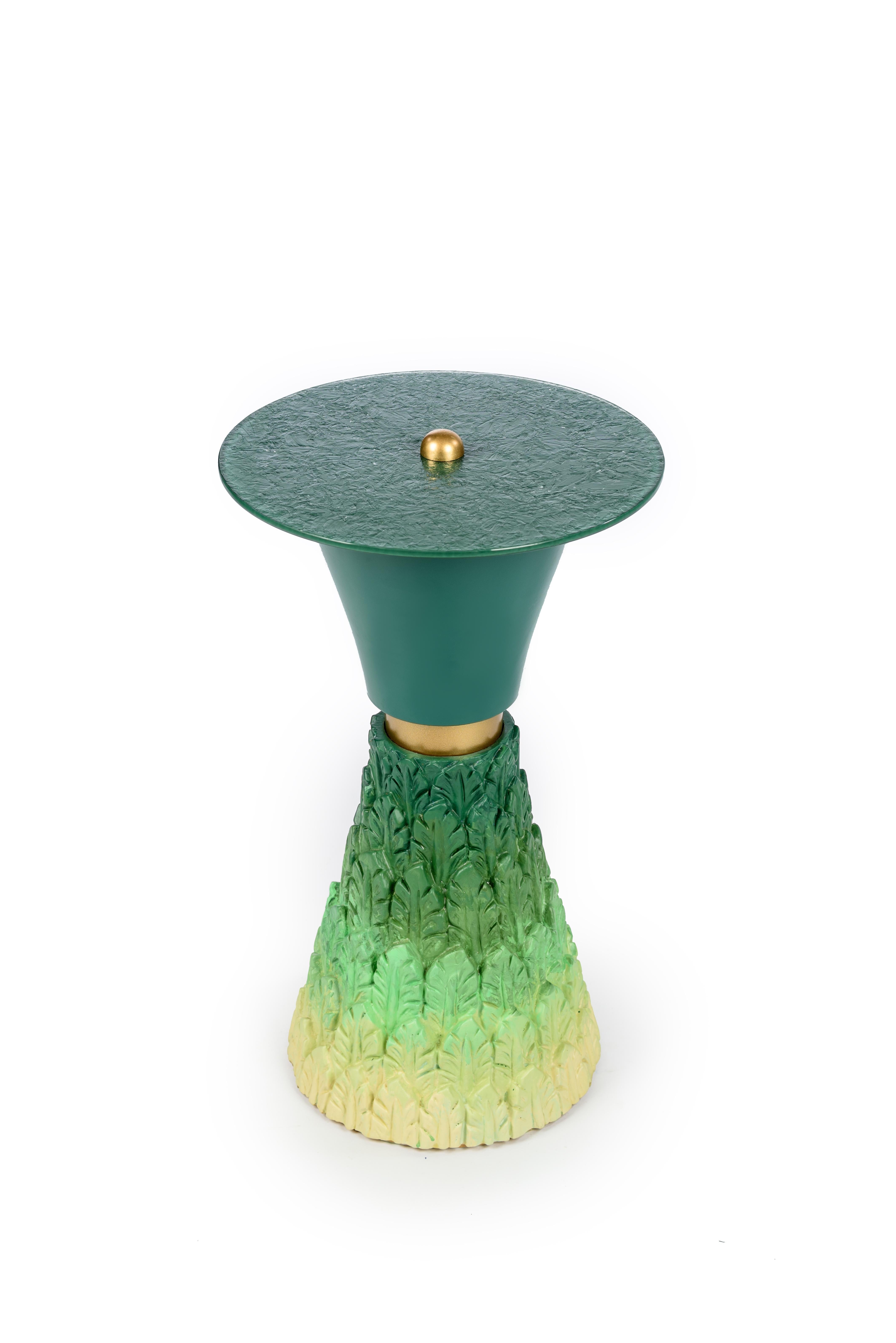 Egyptian Natura Cone Side Table For Sale