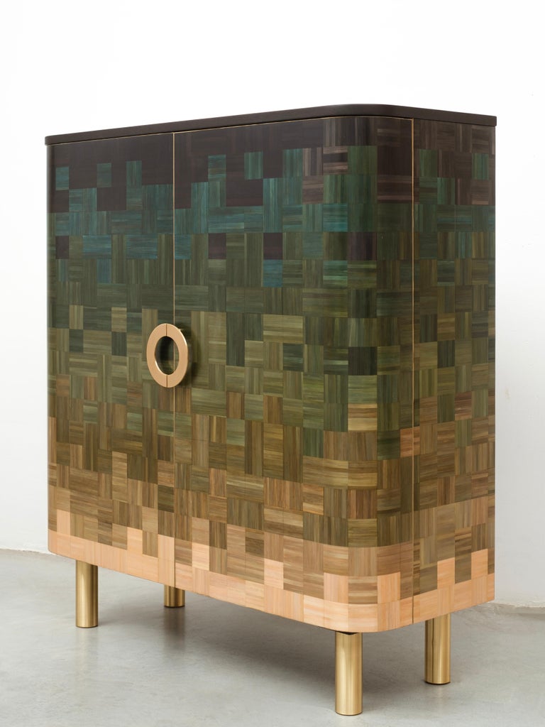 Natura straw marquetry wood cabinet RUDA Studio

Summer is a time of fulfillment, fertility and wealth. Exactly this time we present our first item from the new Natura collection. Natura reflects the resources and energy of nature. From nature we