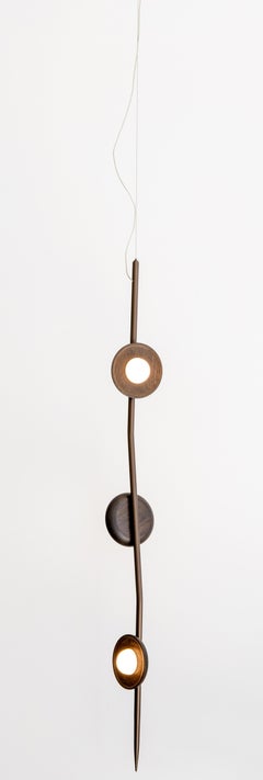 Natura Vertical Pendant Lamp by WJ Luminaires