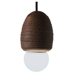 Natura Zirky Small Ceramic Pendant Lamp by Makhno