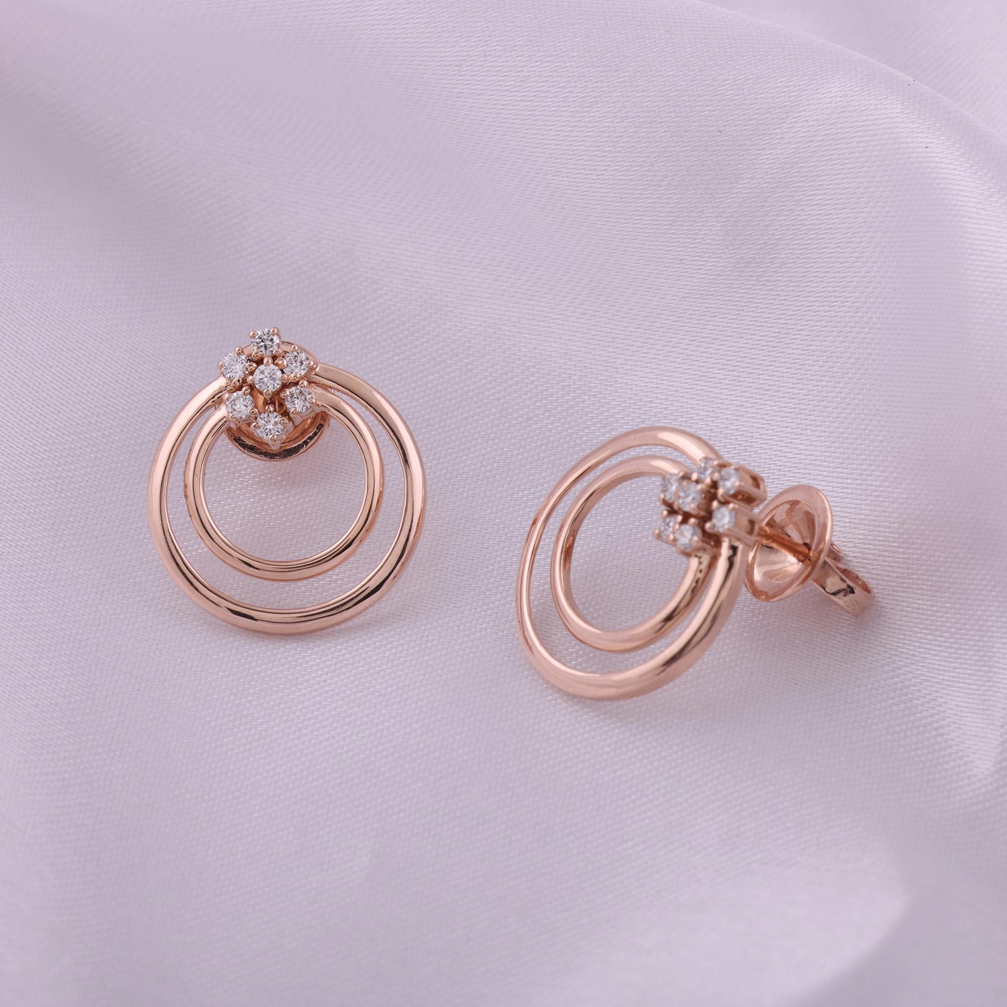 Natürliche 0,23 Karat SI Reinheit HI Farbe Diamant Ohrringe 9 Karat Rose Gold Schmuck

FOLLOW SPECTRUM JEWELS Storefront, um die neueste Collection'S und exklusive Stücke zu sehen. Spectrum Jewels ist stolz darauf, ein Top Seller auf 1stdibs mit