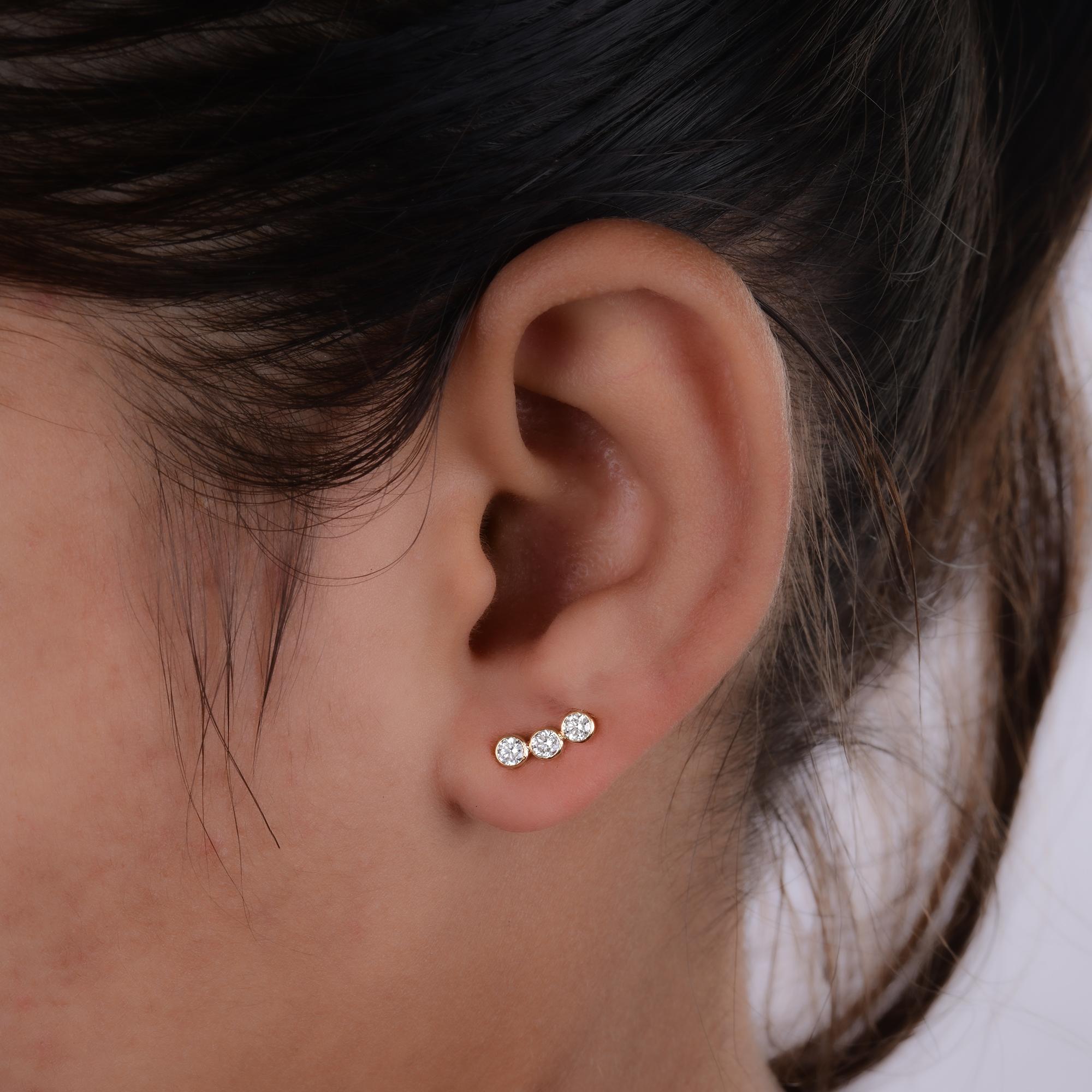 Código del Artículo :- SEE-14399
Peso bruto :- 1.98 gm
Oro rosa 18k Peso :- 1,89 gm
Peso Diamante Natural :- 0.45 Ct. ( CLARIDAD MEDIA DEL DIAMANTE SI1-SI2 Y COLOR H-I )

✦ Talla
.....................
Podemos adaptar la mayoría de los artículos a
