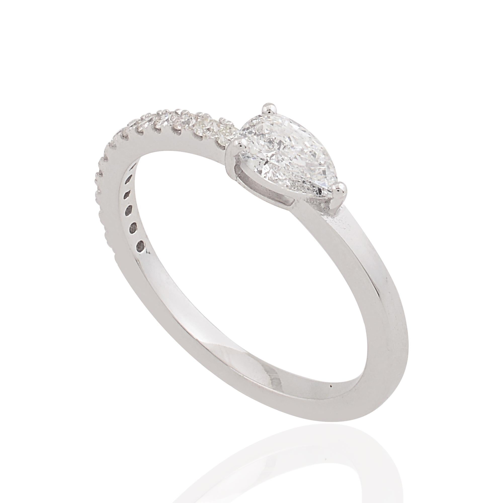 Artikel-Code :- SFR-2047
Bruttogewicht :- 2.00 gm
14k Weißgold Gewicht :- 1,90 gm
Diamant Gewicht :- 0,49 Karat  ( DURCHSCHNITTLICHE DIAMANT-REINHEIT SI1-SI2 & FARBE H-I )
Ring Größe :- 7 US & Alle Ringgröße verfügbar
✦