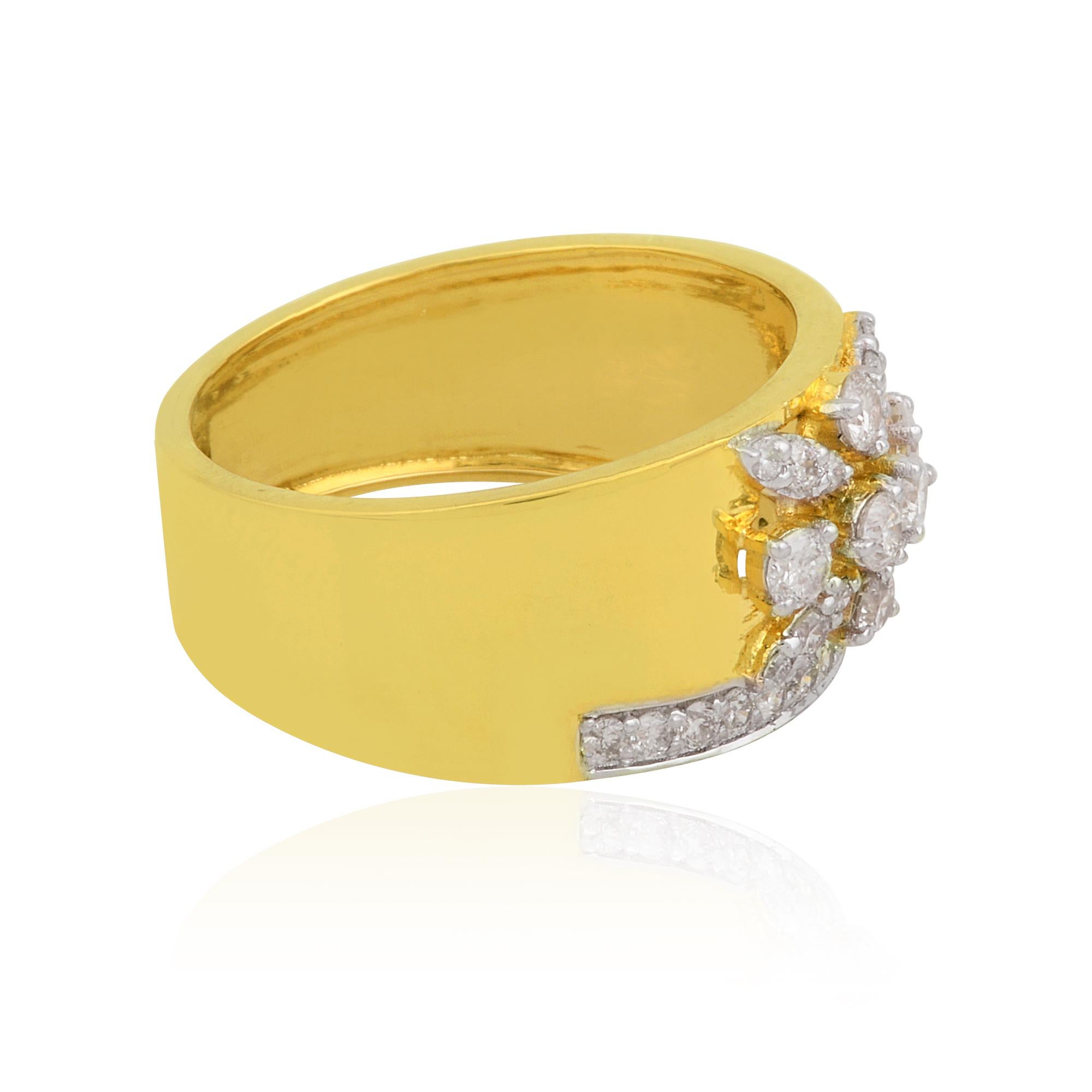 The ring is a size 7 US and may be resized to larger or smaller upon request. FOLLOW SPECTRUM JEWELS storefront to view the latest collection & exclusive pieces. Spectrum Jewels is proudly rated as a Top Seller on 1stdibs with 5 star customer