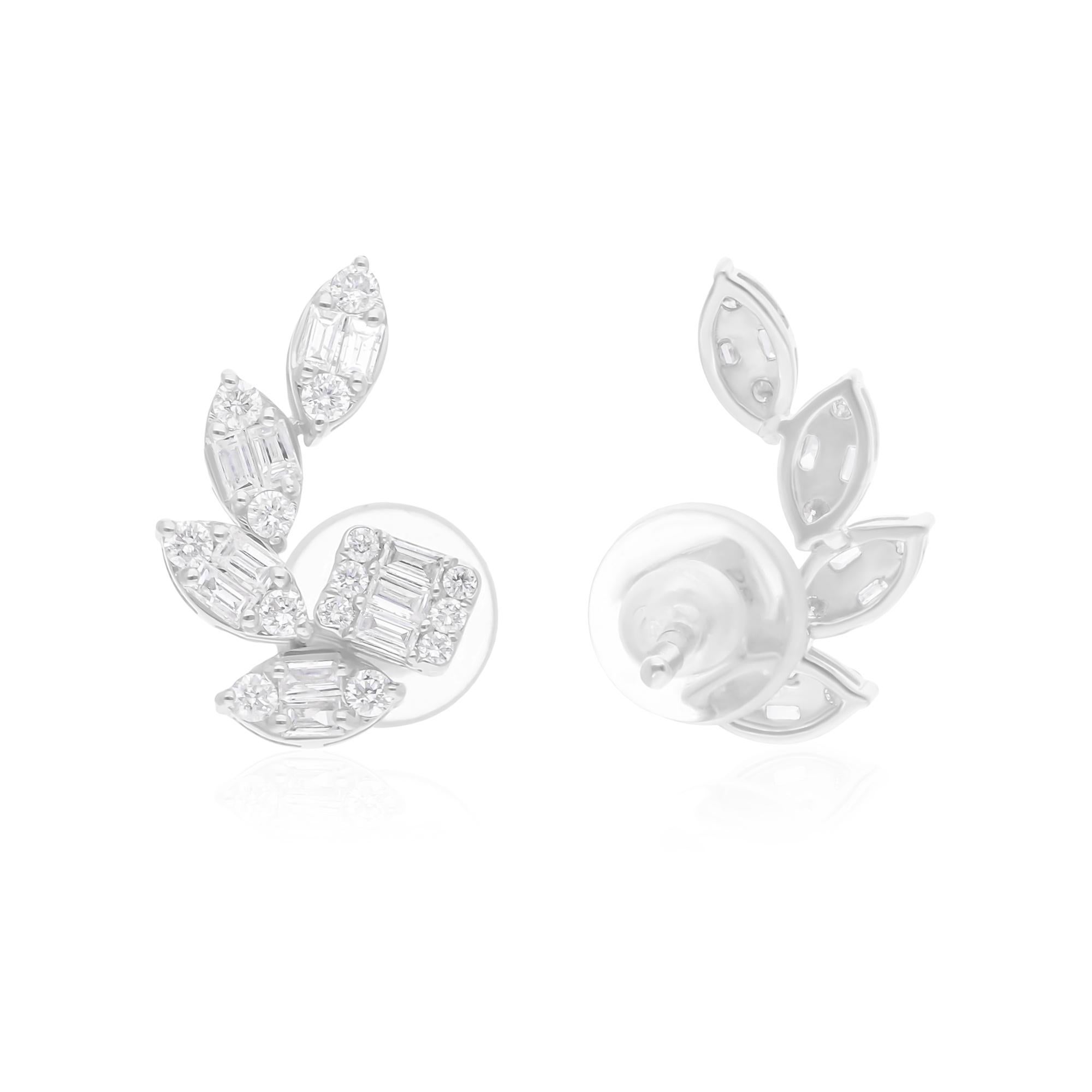 Cast from 18-karat gold, these exquisite earrings are handset with 0.58 carats of sparkling diamonds.

FOLLOW SPECTRUM JEWELS storefront to view the latest collection & exclusive pieces. Spectrum Jewels is proudly rated as a Top Seller on 1stdibs