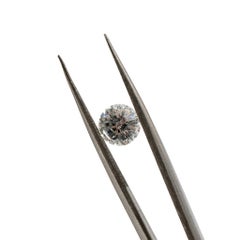 Natural 0.61ct Gia I SI2 Round Novelty Cut Loose Diamond