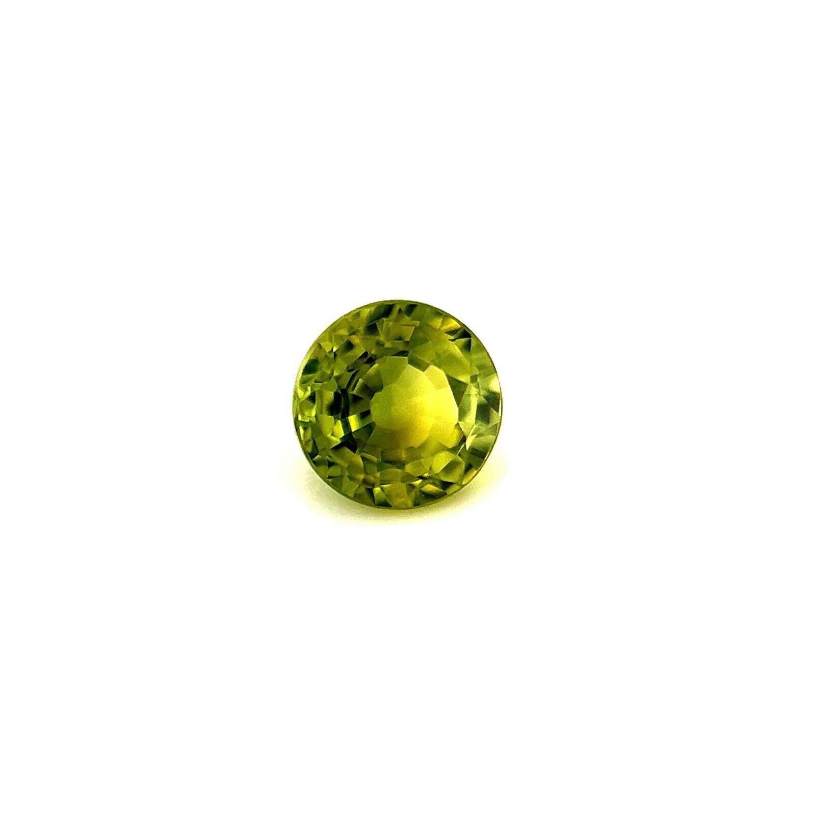 Zaffiro verde naturale 0,67ct Australia Non trattato Taglio rotondo Gemma rara 4,7mm VVS

Rara gemma di zaffiro non trattata di colore verde vivo.
0,67 Carati Zaffiro non riscaldato con ottima purezza, una pietra pulita con solo alcune piccole