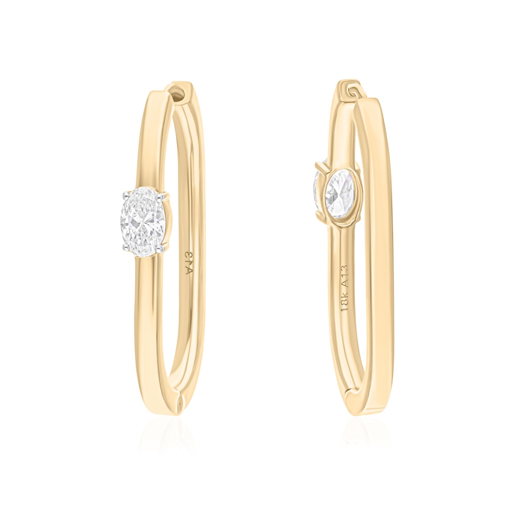 Cast from 18-karat gold, these exquisite earrings are handset with 0.84 carats of sparkling diamonds.

FOLLOW SPECTRUM JEWELS storefront to view the latest collection & exclusive pieces. Spectrum Jewels is proudly rated as a Top Seller on 1stdibs