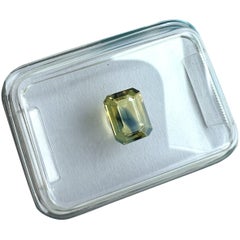 Natural 1.00ct IGI Certified Bi Colour Blue Yellow Australian Sapphire Octagon
