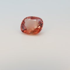 Natural 1.01 carat Unheated Peach color Spinel, cushion Cut Gemstone