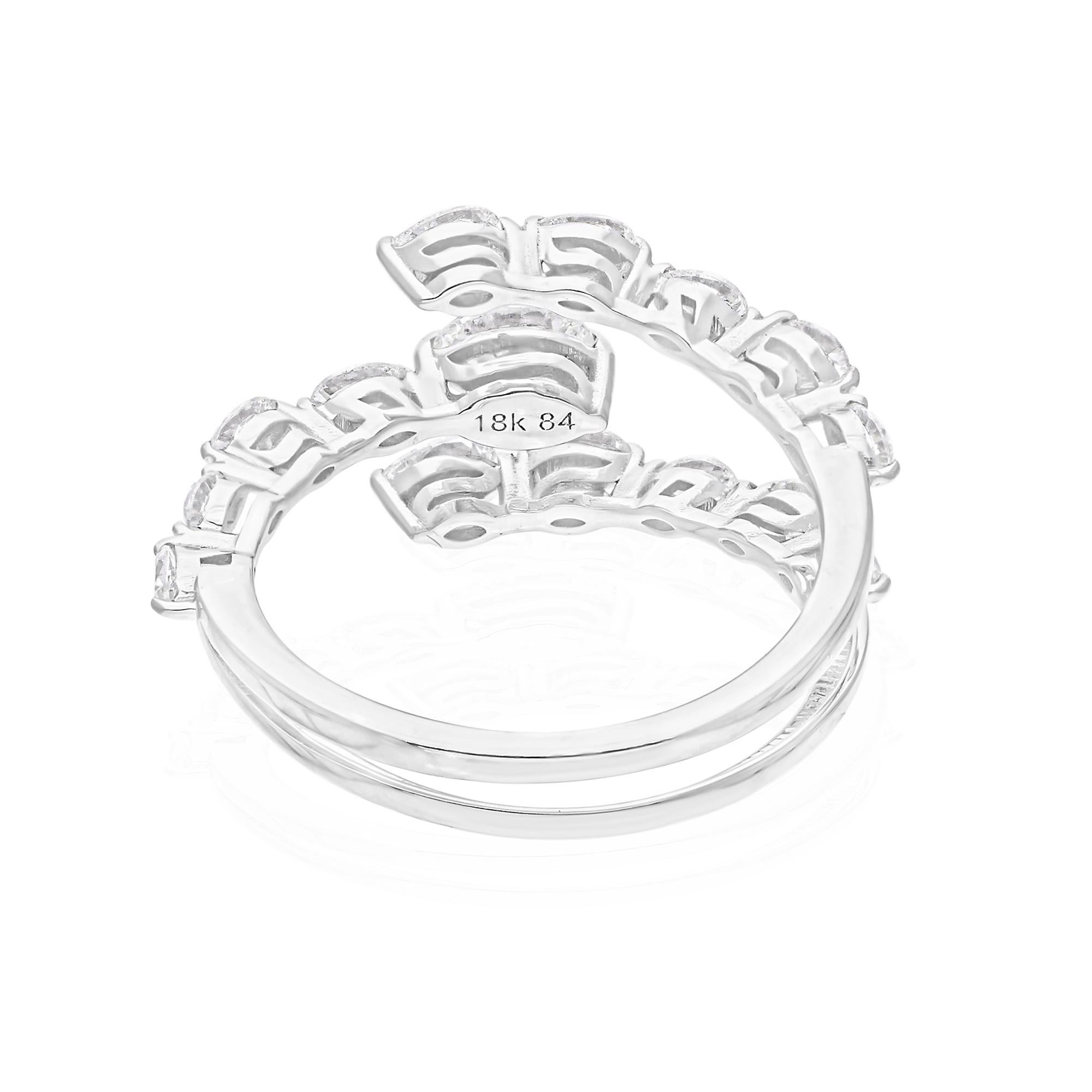 Coulée dans de l'or 18 carats, cette bague exquise est sertie de 1,07 carats de diamants étincelants.

Suivez la vitrine de Spectrum Jewels pour découvrir la dernière collection et les pièces exclusives. Spectrum Jewels est fièrement classé parmi