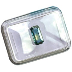 Natural 1.07ct IGI Certified Bi Colour Untreated Blue Yellow Sapphire Octagon
