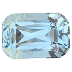 Natural 10.90 Carats Loose Aquamarine Long Cushion Shape Gemstone From Pakistan 