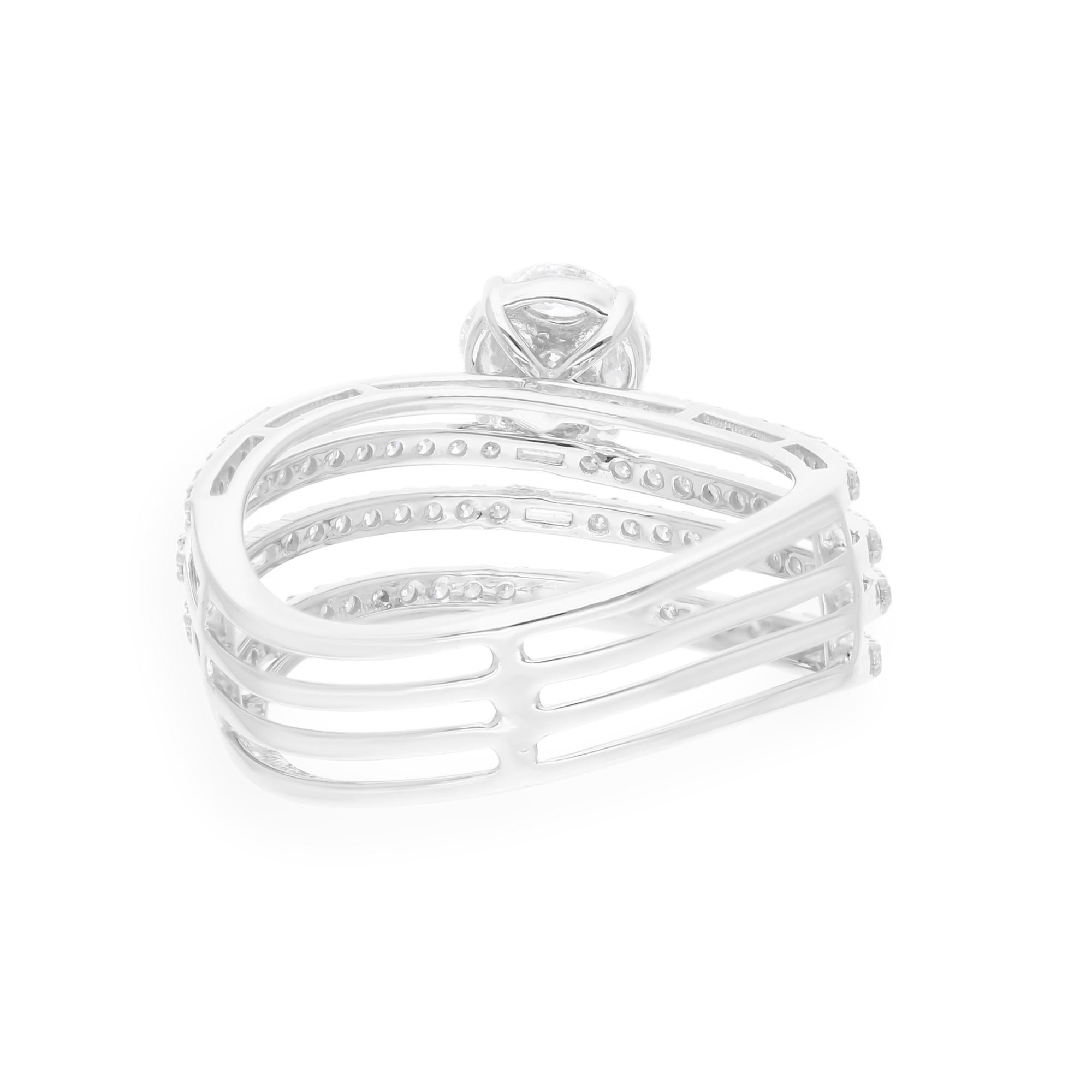 Fundido en oro de 18 quilates, este exquisito anillo está engastado con 1,11 quilates de brillantes diamantes.

SIGUE LA TIENDA DE SPECTRUM JEWELS para ver la última colección y piezas exclusivas. Spectrum Jewels se enorgullece de ser uno de los