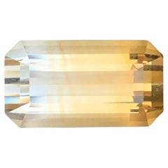 Natural 11.15 Carats Yellow Bicolour Loose Citrine Gem