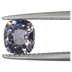 Natural 1.14ct Unheated Pestel Pink Spinel Cushion Cut Gemstone