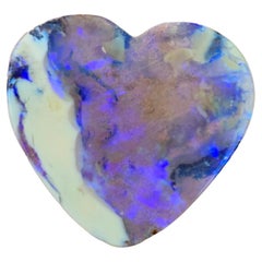 Opale de rocher de cœur australienne de 12,54 carats extraite par Sue Cooper