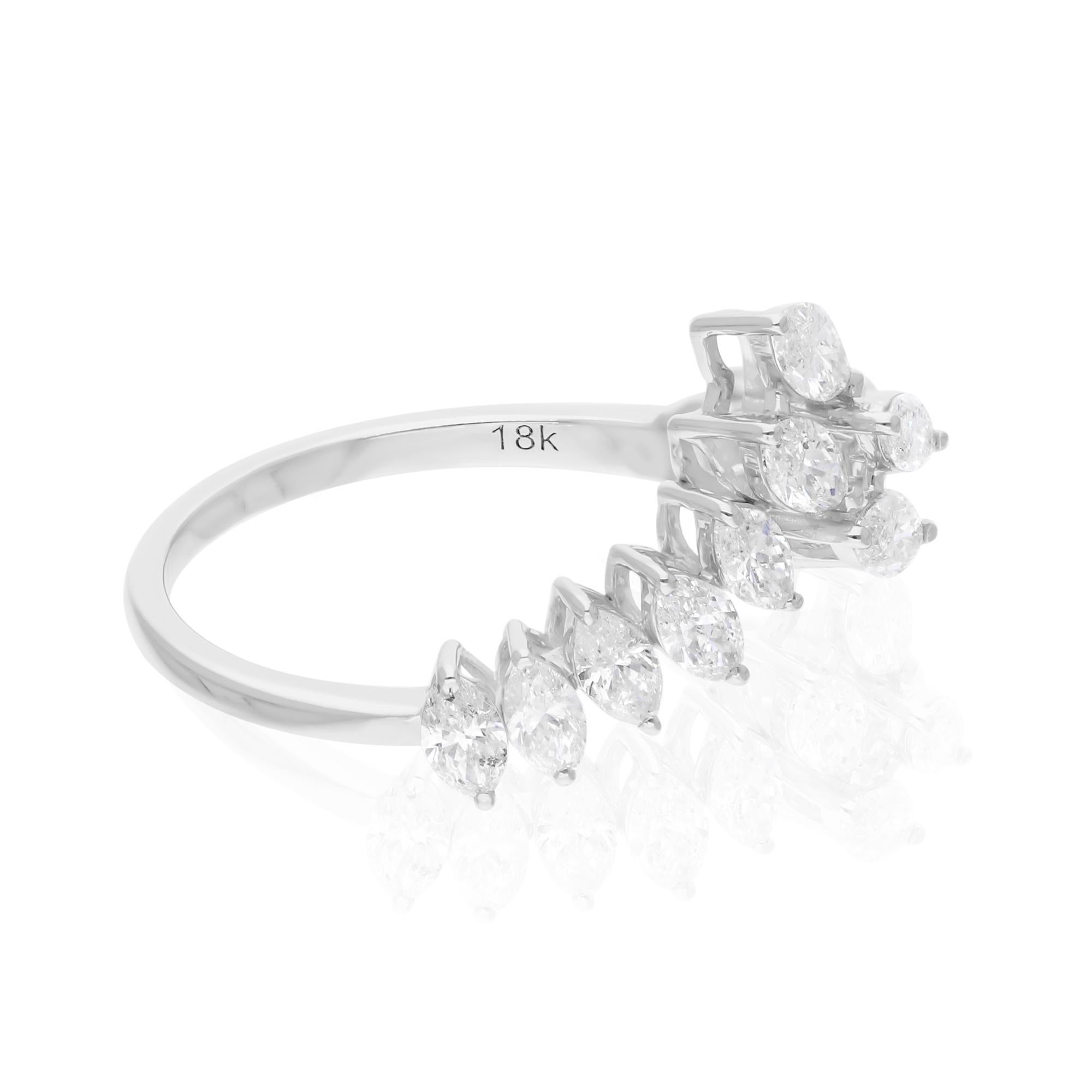 Coulée dans de l'or 14 carats, cette bague exquise est sertie de 1,29 carats de diamants étincelants.

Suivez la vitrine de Spectrum Jewels pour découvrir la dernière collection et les pièces exclusives. Spectrum Jewels est fièrement classé parmi