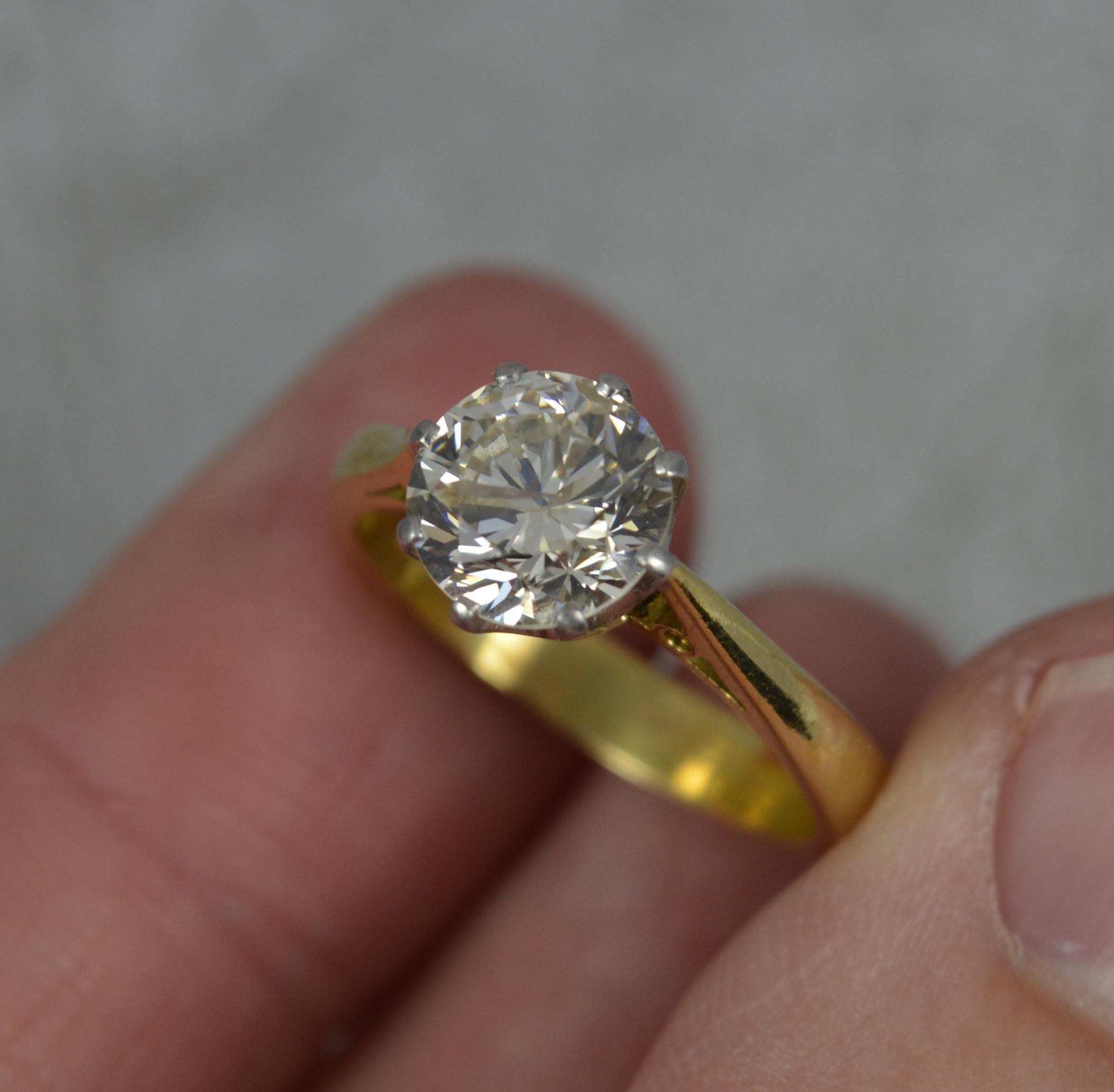 18ct engagement ring