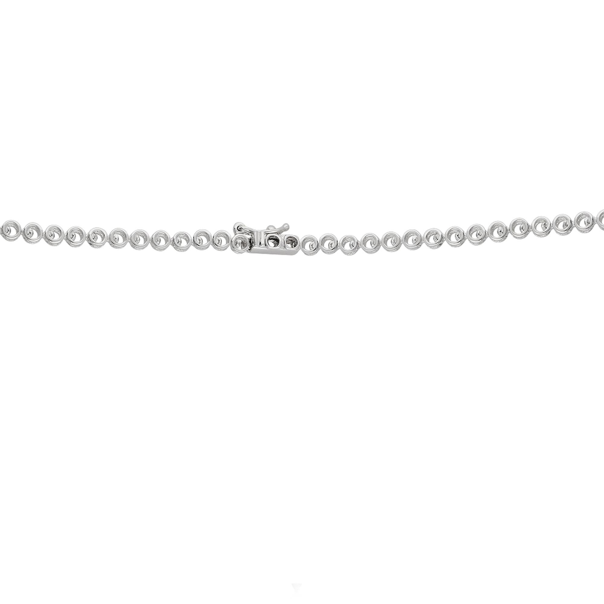 Modern Natural 17.10 Carat Pear Diamond Necklace 18 Karat White Gold Handmade Jewelry For Sale