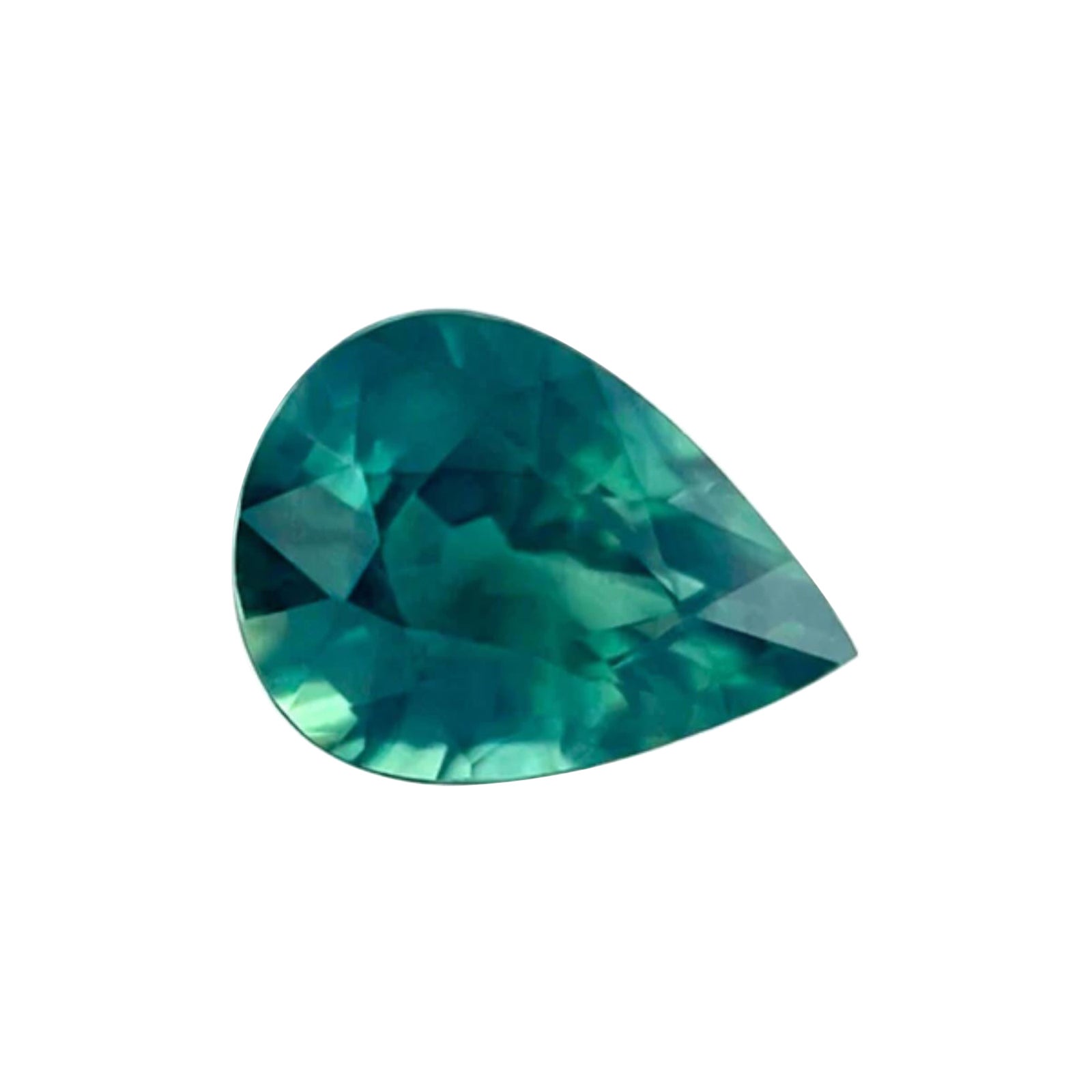 Zafiro verde azulado vívido natural de 1,73 ct Corte lágrima pera 8,6x6,3 mm

Gema de zafiro natural verde vivo azul talla pera.
1,73 Quilates con un color azul verdoso vivo único y una claridad excelente, una piedra muy limpia. VS.
También tiene un