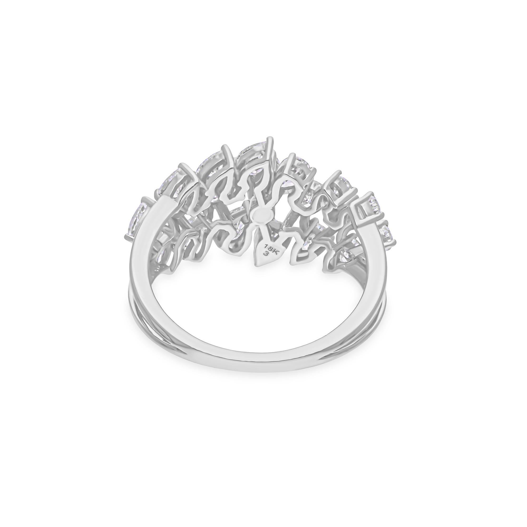 This ring has been meticulously crafted from 14-karat gold and handset with 1.75 carats of sparkling diamonds.

The ring is a size 7 and may be resized to larger or smaller upon request. FOLLOW SPECTRUM JEWELS storefront to view the latest