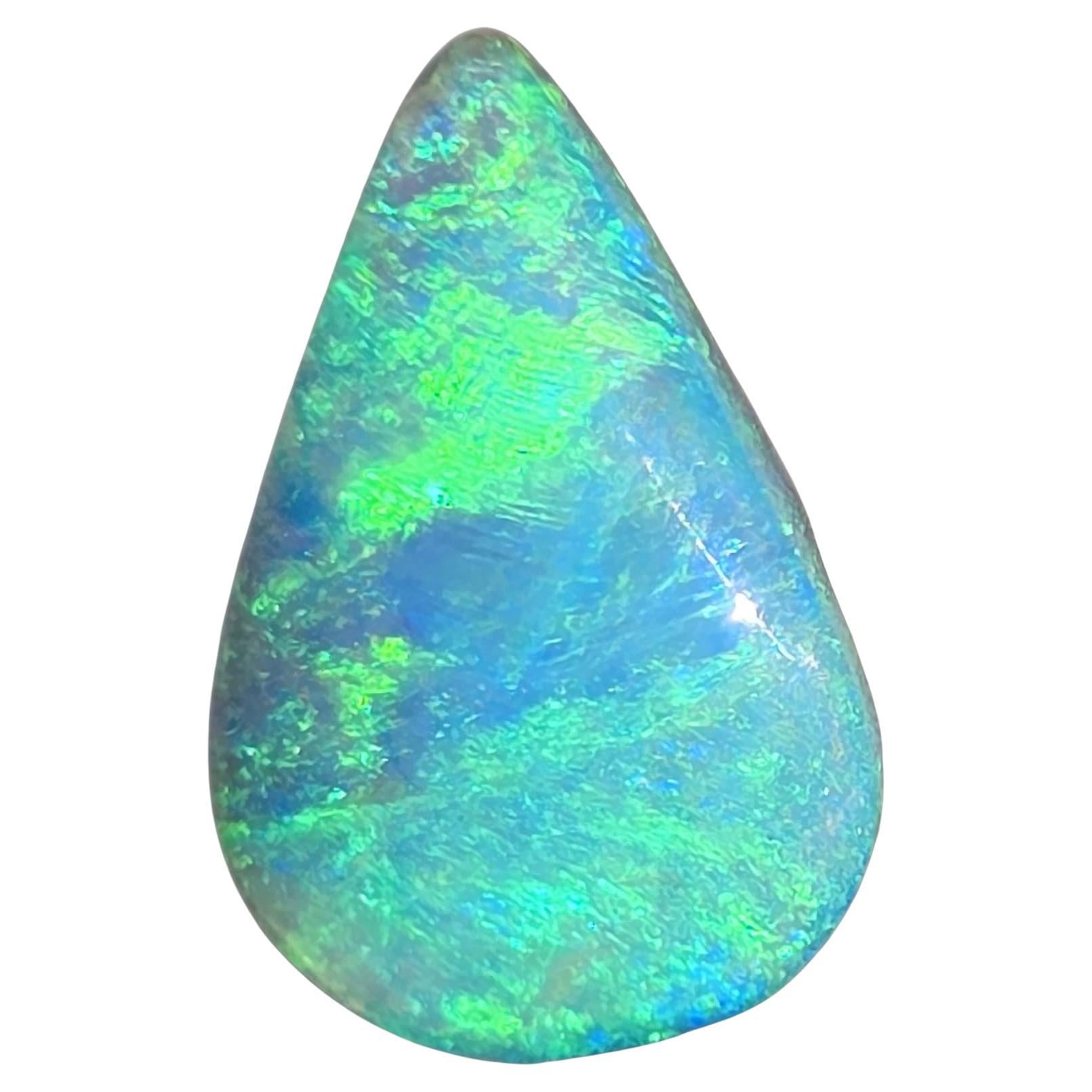 Natural 1.78 Ct Australian boulder opal mined by Sue Cooper For Sale