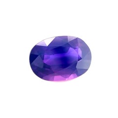 Natural 1.80ct Vivid Pink Purple Rare Sapphire Oval Cut Loose Gemstone 8.8x6.2mm