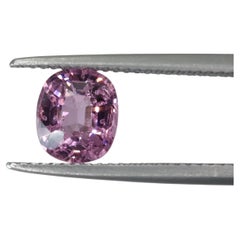 Spinelle rose naturel de 1,83 carat, non traité thermiquement, taille « coussin »