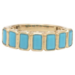 Natural 1.88cts Turquoise Ring in 14k Gold