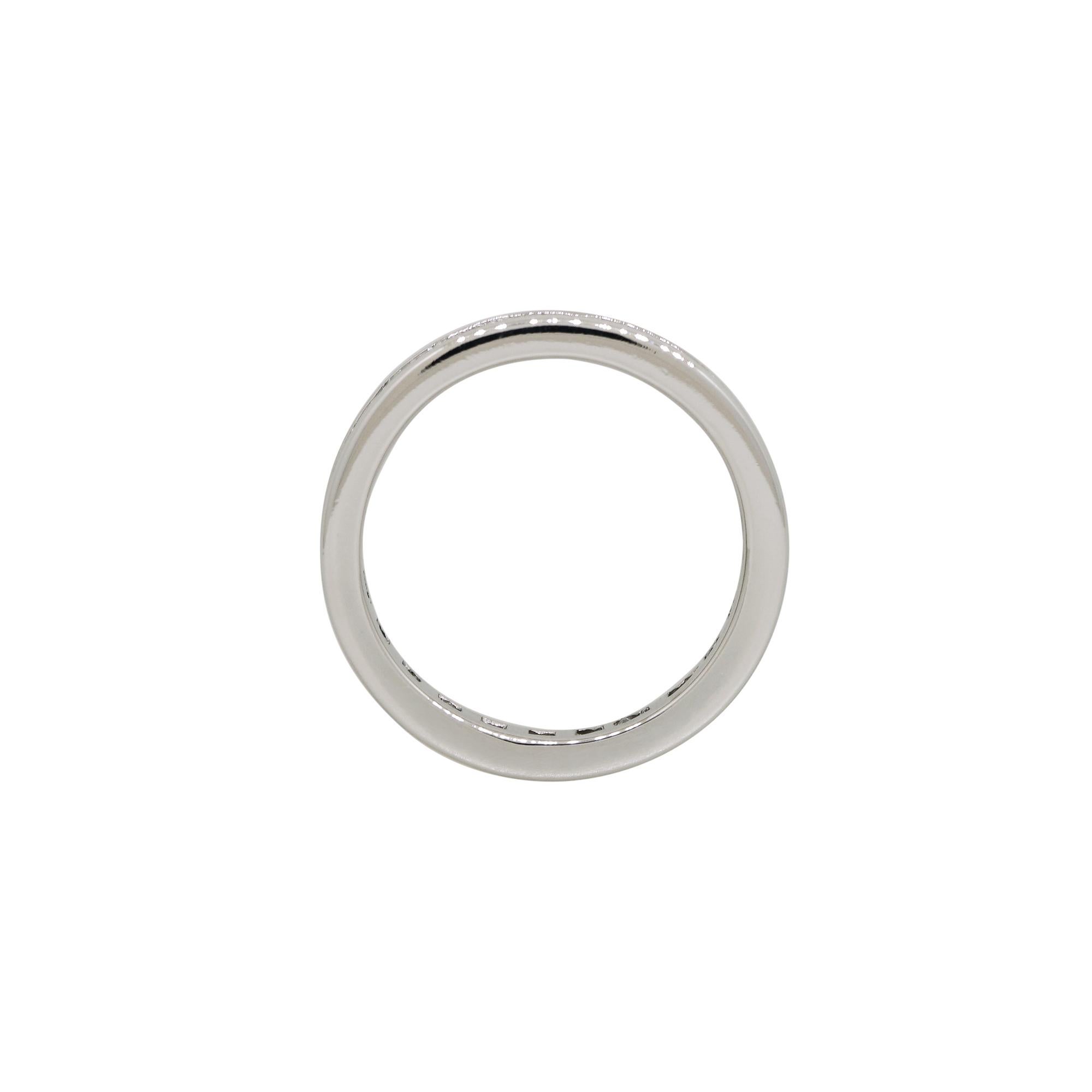 Women's Natural 2.10 Carat Princess Cut Diamond 14-Karat Eternity Band In Stock For Sale