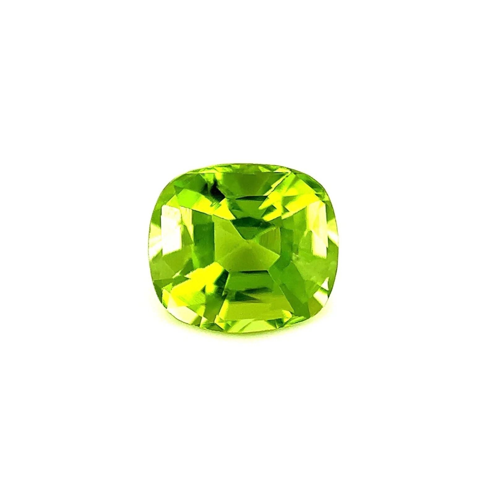 Green Natural Loose Peridot Stone 3.37 Carats Peridot Stone Peridot for