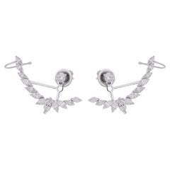Natural 2.26 Carat Marquise
Round Diamond Jacket Earrings 18 Karat White Gold Natural 2.26 Carat Marquise
Round Diamond Jacket Earrings 18 Karat White Gold