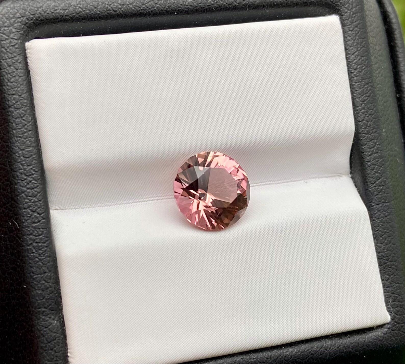 Nature 2,27 Ct. Tormalina Gemma sfusa, Taglio Brilliante, Nigeria, Certificato in vendita 6