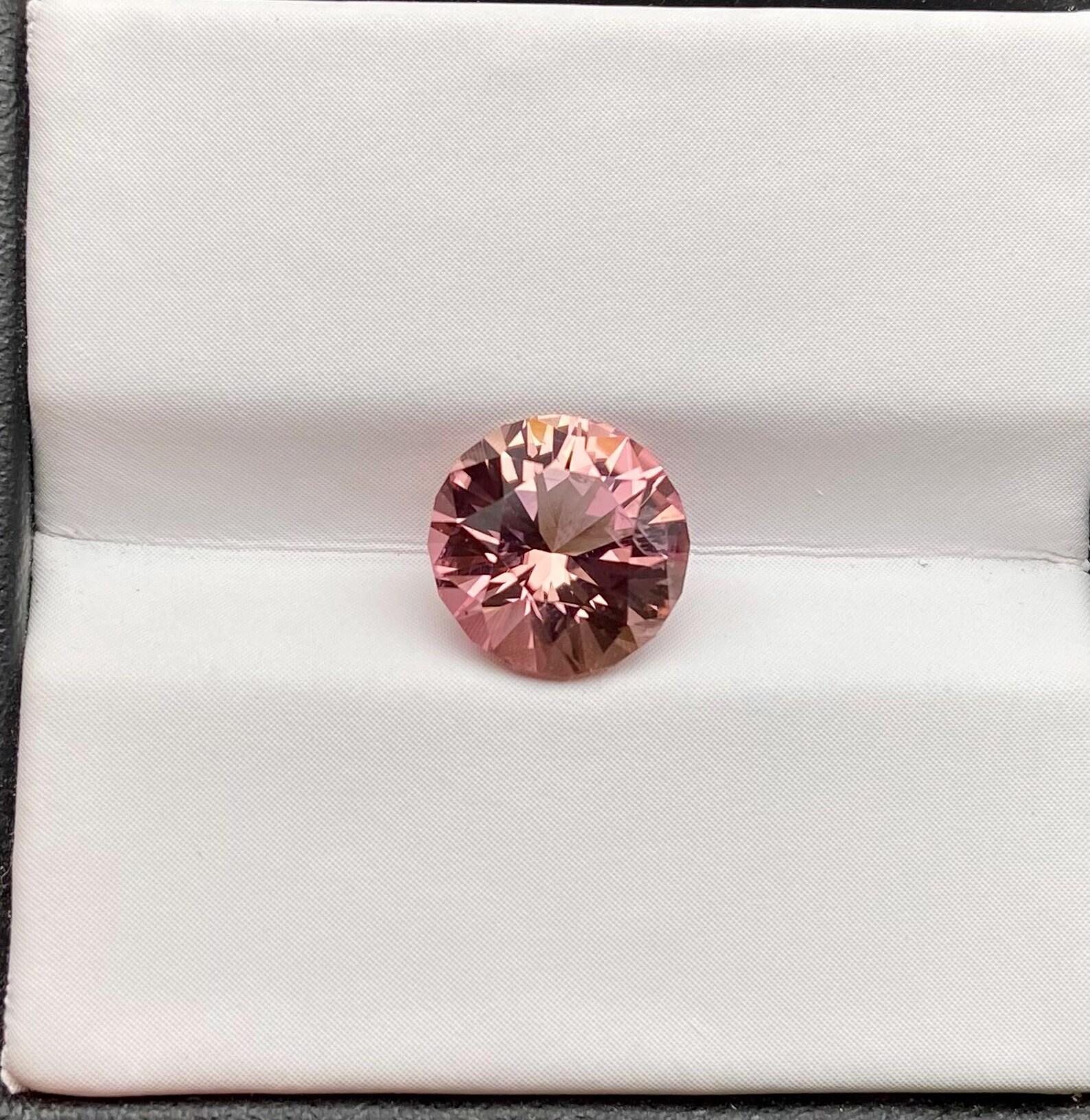 Nature 2,27 Ct. Tormalina Gemma sfusa, Taglio Brilliante, Nigeria, Certificato in vendita 4