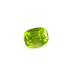 Natural 2.29ct Vivid Green Peridot Cushion Cut Loose Gem
