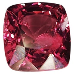 Natural 2.36 carat Unheated Red Spinel, cushion Cut Gemstone